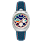Cadola Testa Di Toro Blue Dial White Bezel Blue Stainless Steel Band
Chronograph Watch
