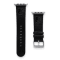 Gametime MLB Baltimore Orioles Black Leather Apple Watch Band (42/44mm
M/L). Watch not included.