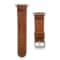 Gametime MLB Tampa Bay Rays Tan Leather Apple Watch Band (42/44mm M/L).
Watch not included.