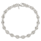 Sterling Silver Polished Fancy Link Bracelet