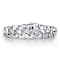 Interwoven CZ Pave Statement Bracelet In Sterling Silver