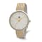Ladies Charles Hubert Two-tone IP-plated Stainless Steel White Dial Watch