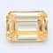 2.05ct Intense Yellow Emerald Cut Lab-Grown Diamond VS2 Clarity IGI Certified