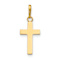 14k Yellow Gold Children's Cross Pendant