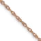 14k Rose Gold 1.15mm Solid Cable 16 Inch Chain