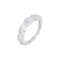 Acrylic Bamboo Ring in Clear
