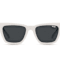 Quay Call the Shots White Cat Eye Frame / Smoke Lenses Sunglasses