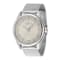 Invicta Celestial 43mm Ivory Dial Stainless Steel Band Quartz Watch