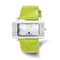 Ladies Charles Hubert Stainless Green Leather 40x23mm Watch
