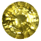 Yellow Sapphire Loose Gemstone Unheated 12.8mm Round 11.09ct