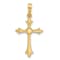 14k Yellow Gold Fancy Cross Charm