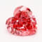 1.01ct Vivid Pink Heart Shape Lab-Grown Diamond SI1 Clarity GIA Certified