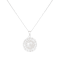 9-10mm White Cultured Freshwater Pearl Sterling Silver Pendant W/Chain