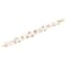 Square and Disc Shape White Mother-Of-Pearl 14K Yellow Gold Multi-Row Bracelet