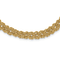 14K Yellow Gold Diamond-cut Braided Rope Chain 17.5-inch with 1-inch
Ext. Necklace