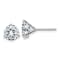 Rhodium Over 14K White Gold 2.50ct. 7.0mm Round D E F Pure Light
Moissanite Earrings