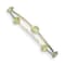 14K Yellow Gold Lemon Topaz Slip-on Bangle