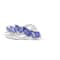 Rhodium Over Sterling Silver Marquise Tanzanite and White Zircon Ring 1.52ctw