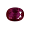 Ruby Unheated 8.5x6.6mm Oval 3.41ct
