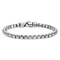 Rhodium Over Sterling Silver Polished 5.0mm Box 8 Inch Chain