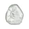 Montana Colorless Sapphire Loose Gemstone 10x9mm Free-Form Buddah
Carving 3.01ct
