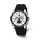 Charles Hubert Men's Stainless Steel Chronograph Silver Dial Watch