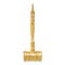 14k Yellow Gold Gavel Charm Pendant