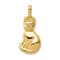 14k Yellow Gold Cat Pendant
