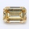2.01ct Intense Yellow Emerald Cut Lab-Grown Diamond SI2 Clarity IGI Certified