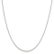 Sterling Silver 1.4mm Singapore Chain Necklace