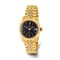 Men's Charles Hubert IP-plated Black Dial Watch