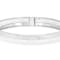 Polished 10mm Hinge Bangle Bracelet In Sterling Silver