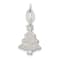 Sterling Silver Polished Christmas Tree Charm