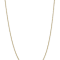 14K Yellow Gold 2mm Round Open Link Cable Chain