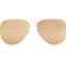 Quay High Key Mini Gold Aviator Frame / Gold Lenses Sunglasses