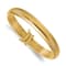 14K Yellow Gold 8.4mm 7.25 inch Omega Bracelet