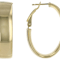 Statement Polished Hoop Earrings In 10K Gold