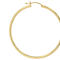 Bold Polished Hoop Earrings In 18K Gold Over Sterling Silver