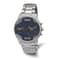 Charles Hubert Stainless Chronograph Dual Time Blue Dial Watch