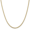 14K Yellow Gold 2mm Franco Chain Necklace