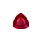 Burmese Ruby 4.3mm Trillion 0.43ct