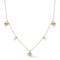 Sterling Statements 14K Yellow Gold Over Sterling Silver Freshwater
Pearl CZ Bee Charm Necklace