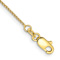 10k Yellow Gold Spiga Link Anklet