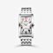 Croton Aristocrat Silver Tone Watch with White Dial