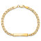10k Yellow Gold Children's Mariner Link ID Bracelet