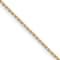 14k Yellow Gold 1.2mm Diamond-Cut Cable 20 Inch Chain