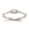 Rhodium Over 14K White Gold First Promise Diamond Promise/Engagement
Ring 0.25ctw