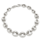 Sterling Silver Polished Fancy Link 7.5-inch Bracelet