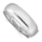Rhodium Over Sterling Silver 20mm Fancy Hinged Bangle Bracelet