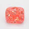 1.11ct Vivid Pink Cushion Lab-Grown Diamond VS2 Clarity IGI Certified